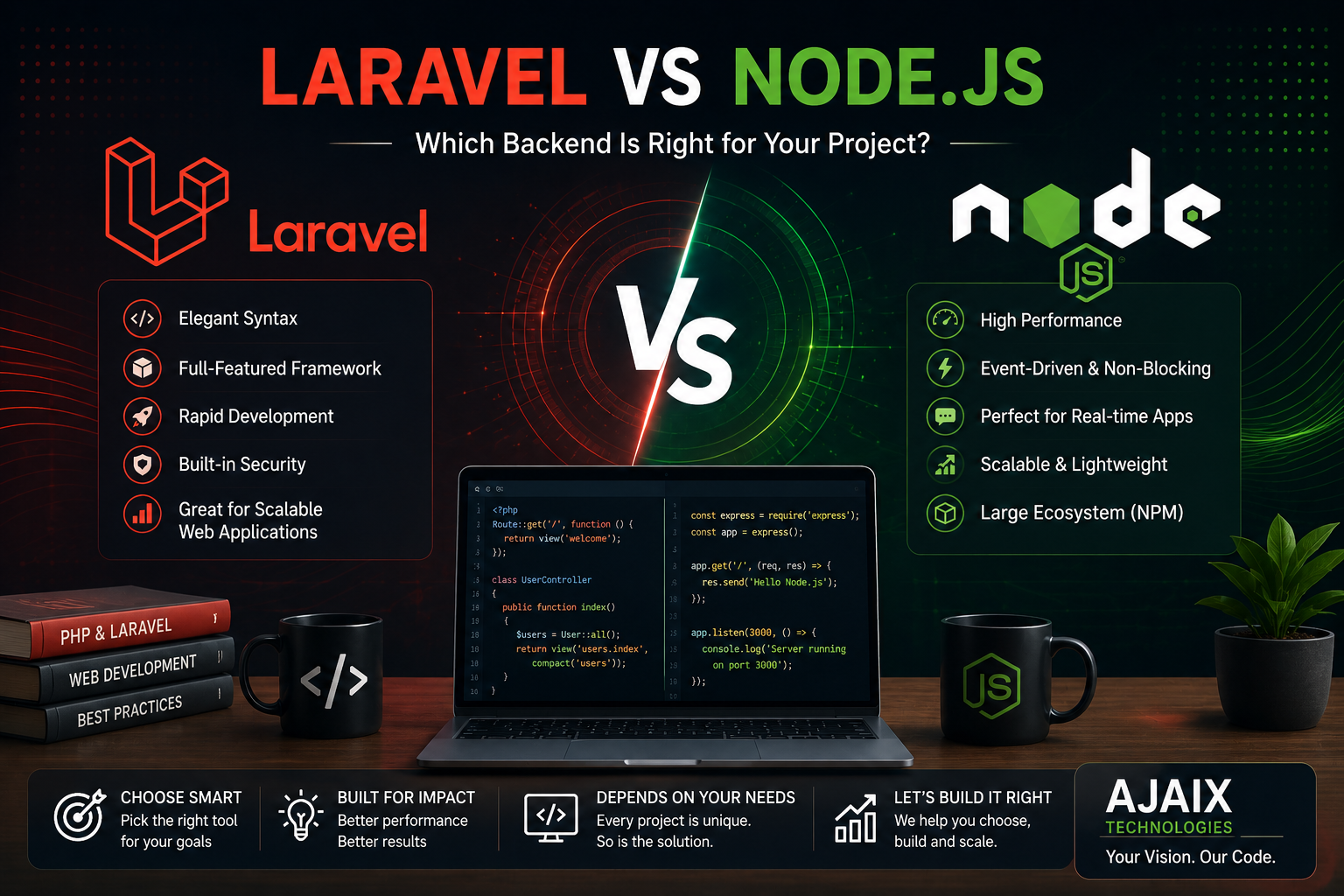 Preview image for Laravel vs Node.js: Which Backend Is Right for Your Project in 2026?